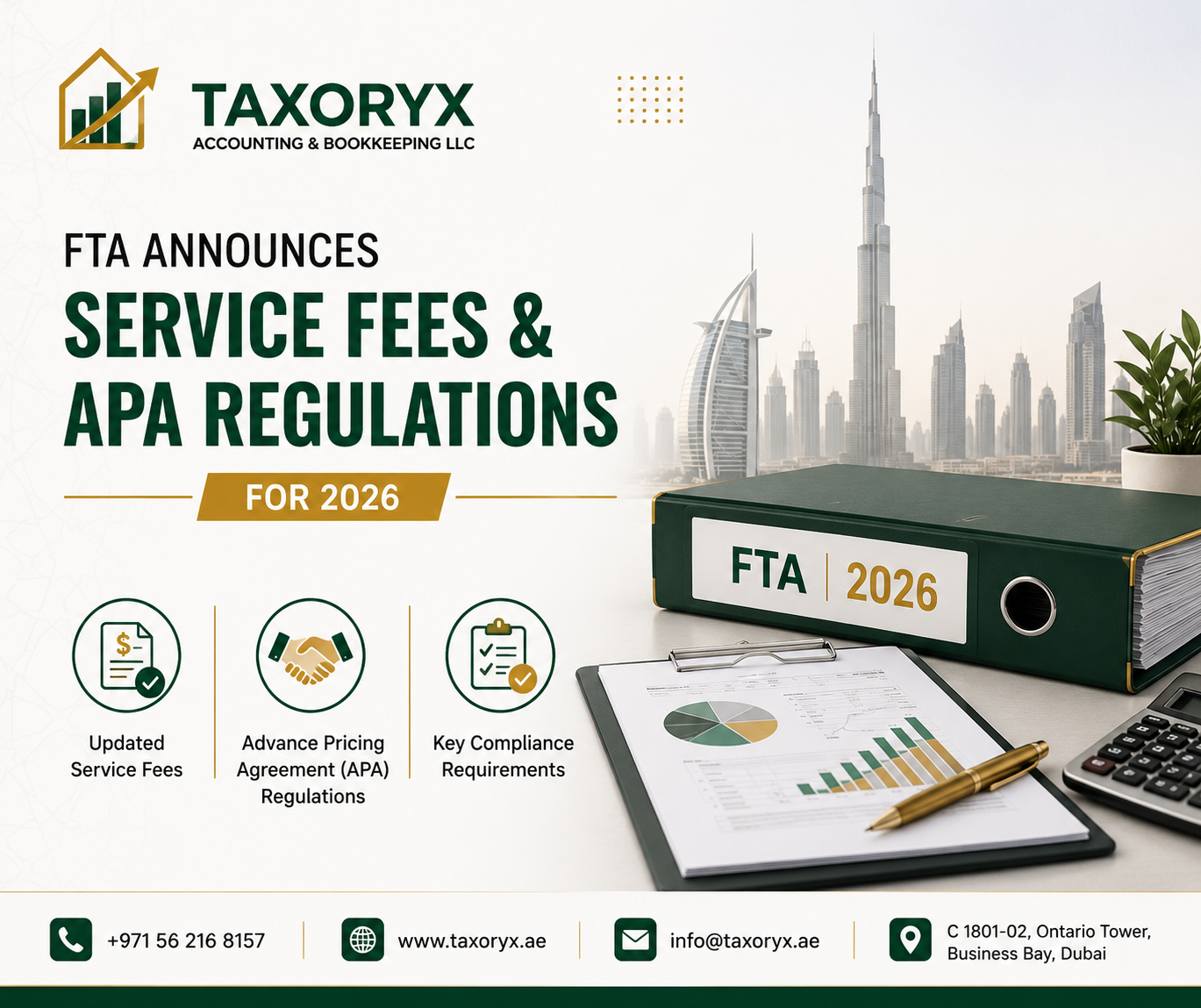 uae federal tax authority apa services fee